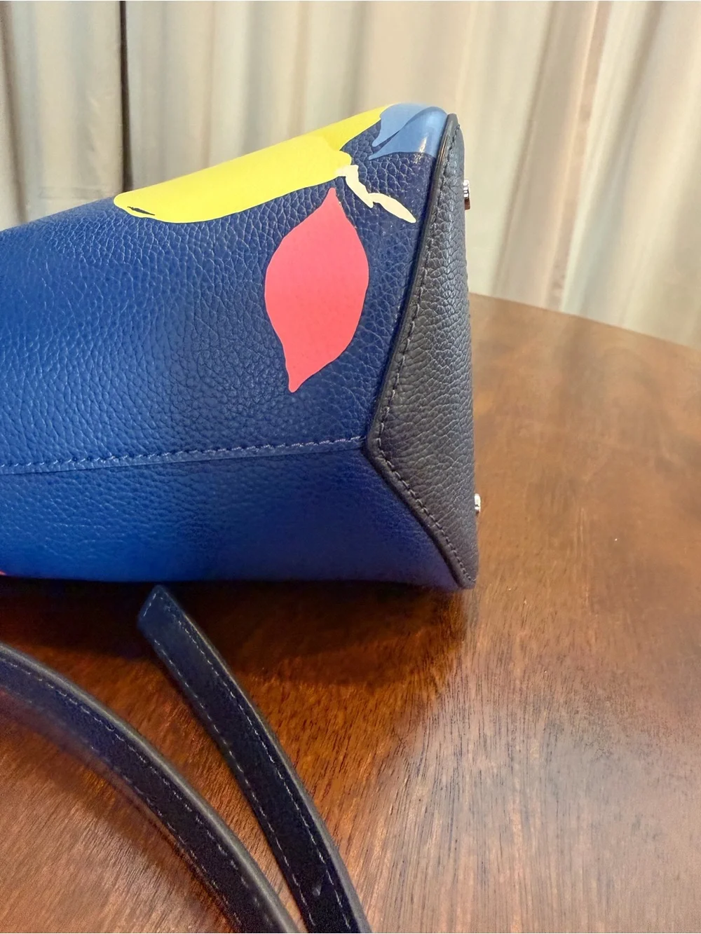 Blue Lemon Kate Spade Leather Purse
